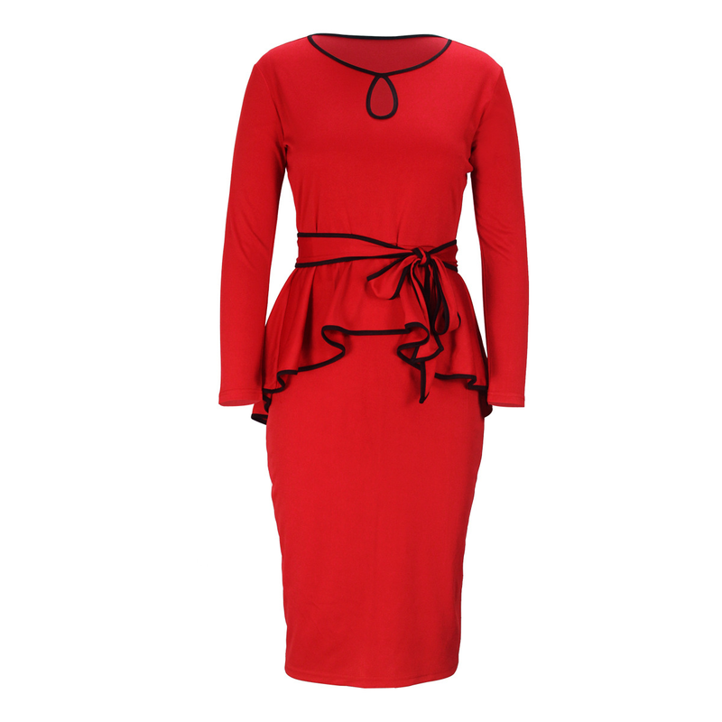 Set da donna in due pezzi con gonna irregolare, sexy ed elegante, con gonna flangiata e gonna divisa_voghion.com
