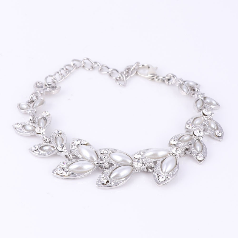 Handgemaakte Gouden Kleur Kristallen Sieraden Mode Bruiloft Afrikaanse Kostuum Ketting Oorbel Armband Ring Sieraden Sets_voghion.com