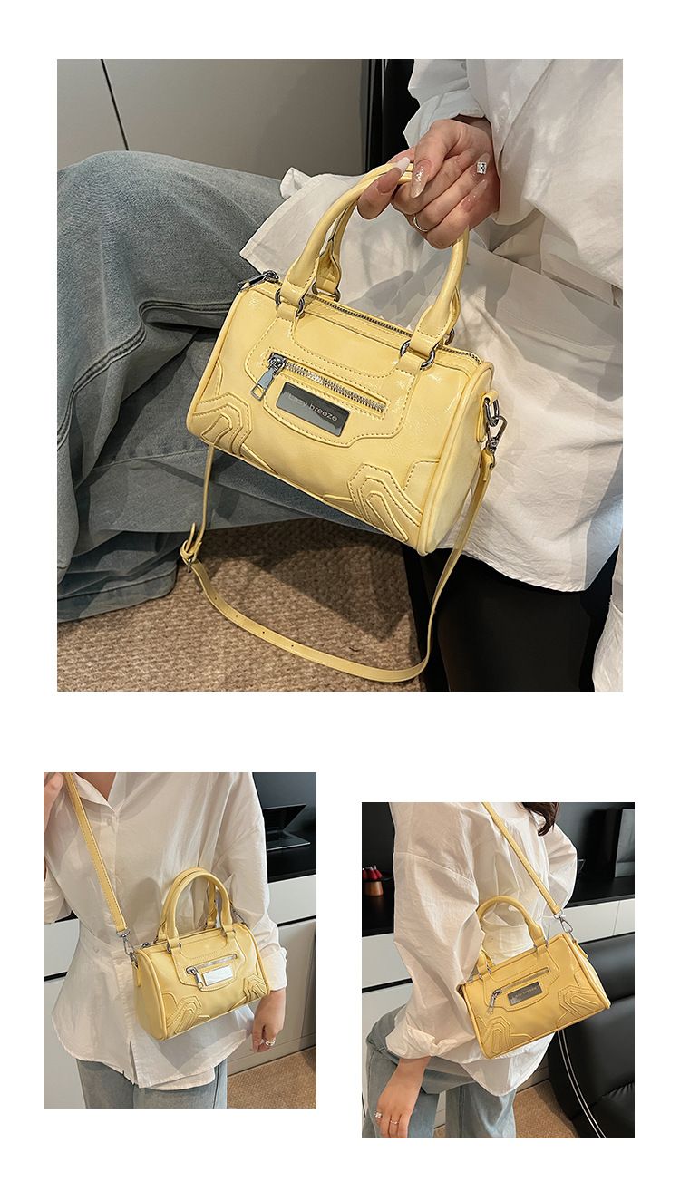 Hochwertige Retro-Handtasche für Damen, neue Nischen-Nähte, Schulter-Umhängetasche_voghion.com