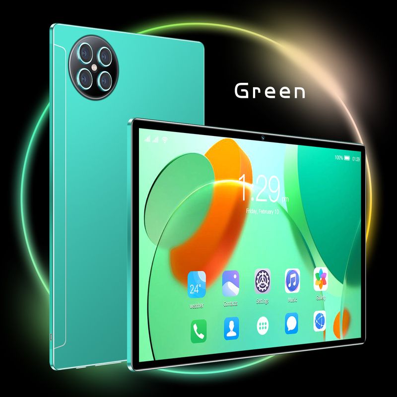 2024 Neues Tablet 12 GB + 512 GB 10,1 Zoll Android Smart WiFi Bluetooth GPS Büro Gaming Dual in einem_voghion.com
