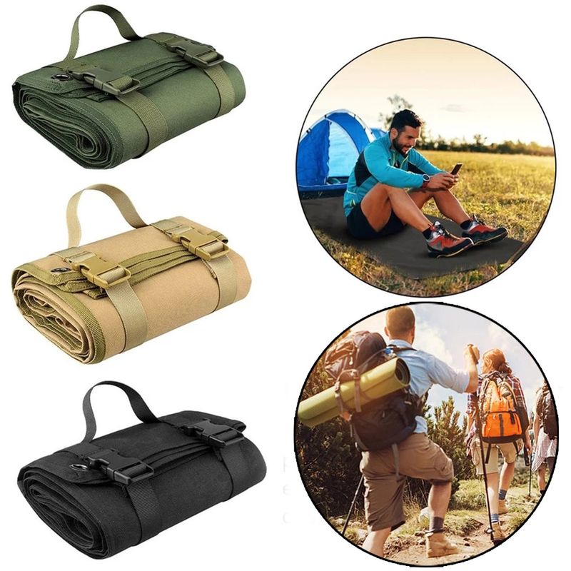 Tactical Water-Resistant Camping Moisture-Proof Outdoor Beach Mat Shooting Pad_voghion.com