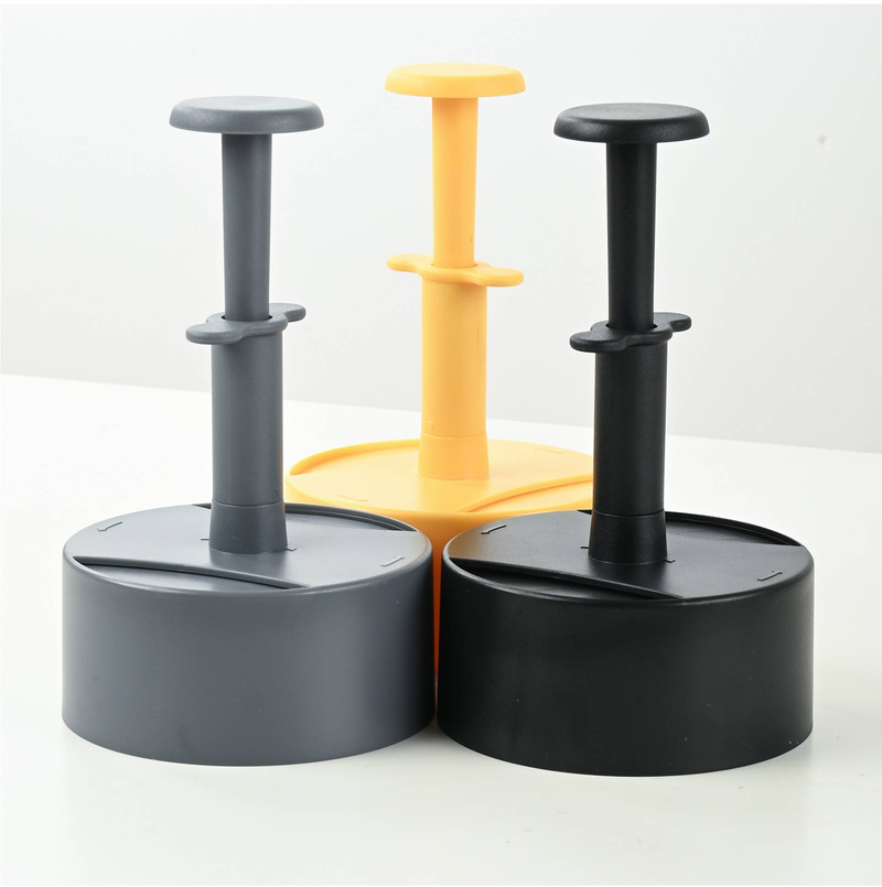 Prensa de hamburguesas Manual redonda, máquina para hacer hamburguesas de ternera antiadherente con 100 papeles de aceite de silicona para cocina casera_voghion.com