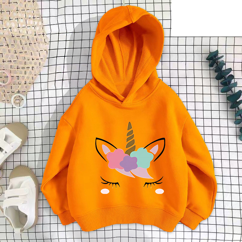 Abbigliamento per bambini Felpa con cappuccio per ragazze Felpa con cappuccio alla moda per bambini Autunno e inverno Capispalla Giacca da cartone animato Abbigliamento per bambini Tendenza_voghion.com