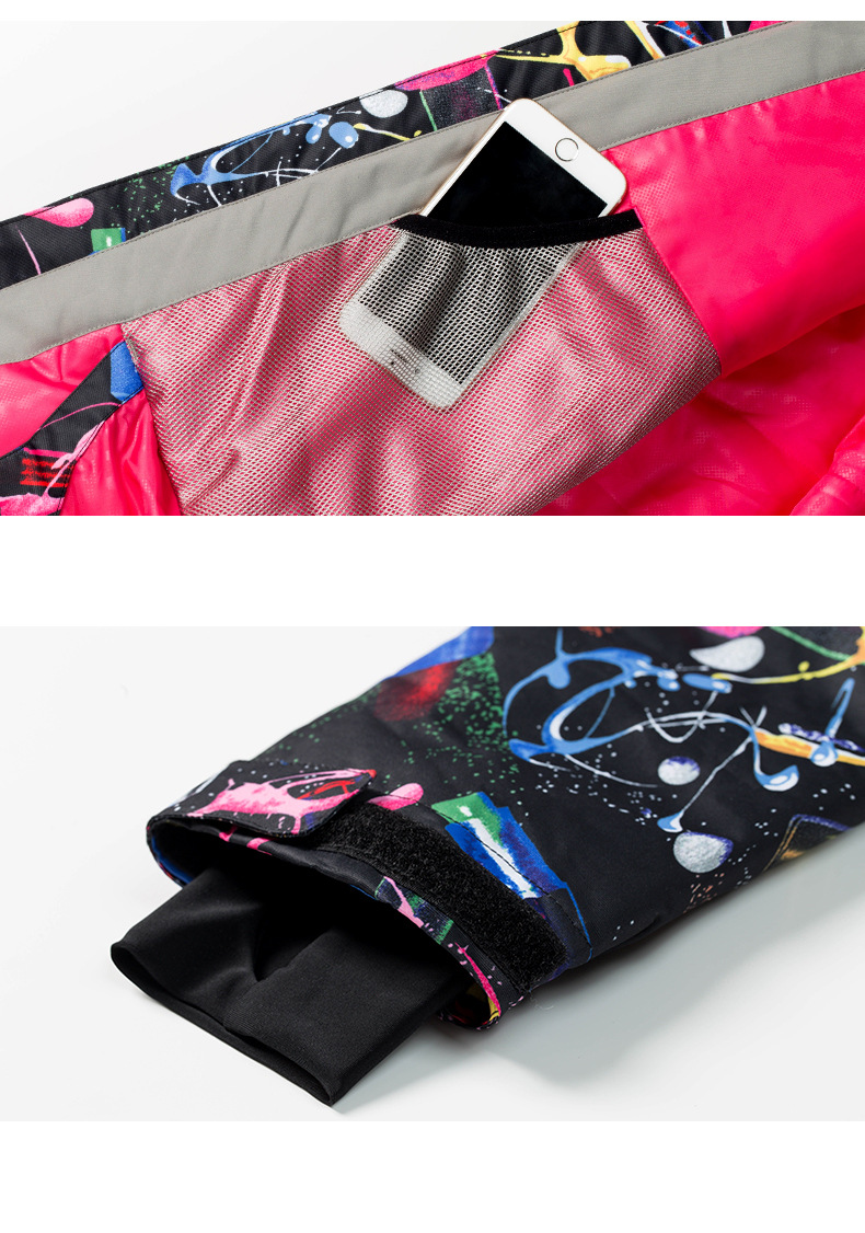 Women's snowboard snowboard jacket winter outdoor windproof waterproof snowproof jacket_voghion.com
