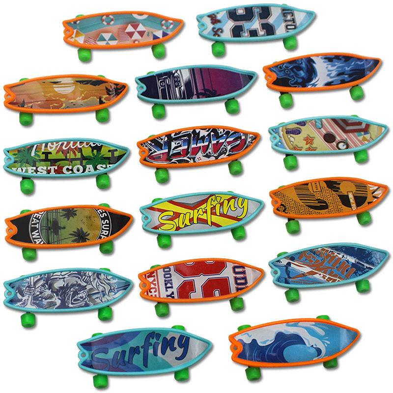 Hot Sale Creative Finger Skateboard Puzzle Decompression Plastic Fingertip Scooter Desktop Thumb Toy_voghion.com