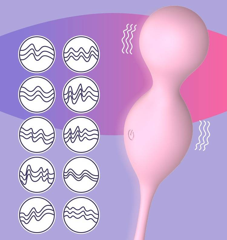 Weibliche Vaginalstraffungskugel Unsichtbarer tragbarer Vibrator Drahtlose Fernbedienung Flirt Masturbator Sexspielzeug für Erwachsene_voghion.com