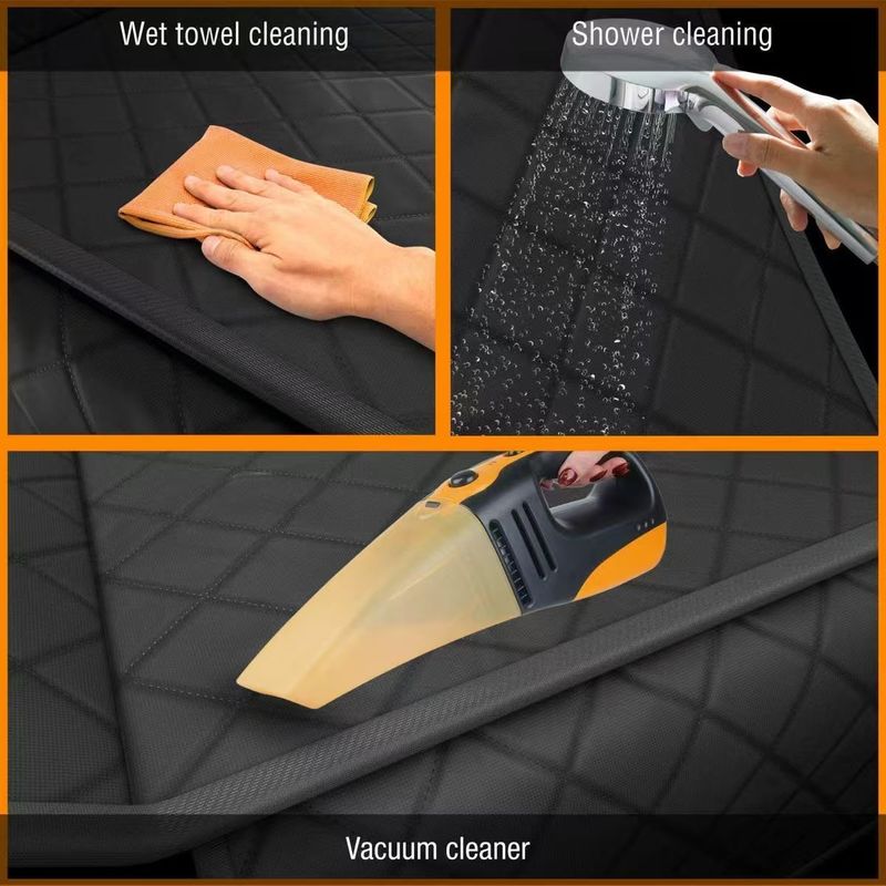 Autostoelhoes voor honden voor de achterbank, waterdichte hangmatbeschermer voor huisdieren, duurzame en antislip stoelbescherming voor SUV's en vrachtwagens, standaardmaat 137 cm x 147 cm_voghion.com