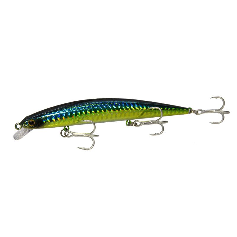 Új csali Minnow Bao Diao Jun 11.5cm/11g Távdobó Minnow Utánzó Műanyag Kemény Csali Horgászfelszerelés_voghion.com