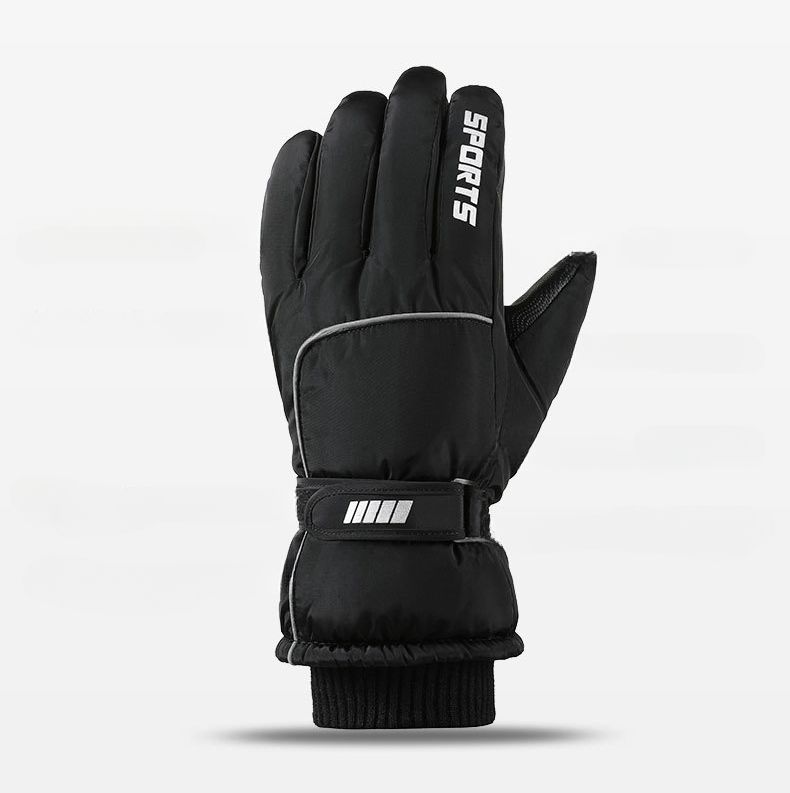 Esquí Invierno Exterior Ciclismo Motocicleta Resistente al viento Impermeable Resistente al frío Para hombre Pantalla táctil Antideslizante Forro polar Para mujer_voghion.com