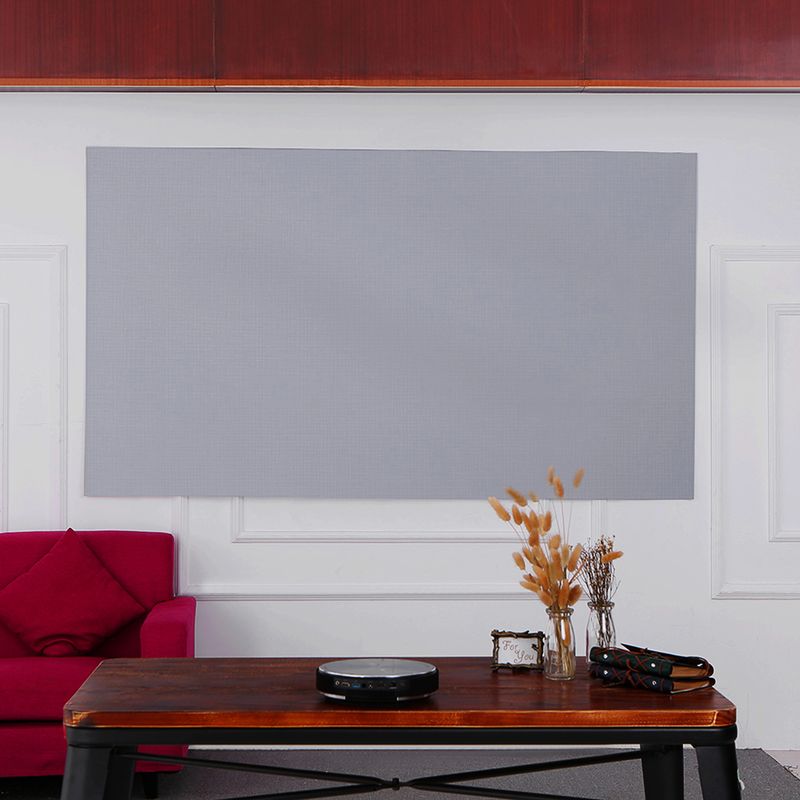 Écran de projection portable simple et anti-lumière, 60/70/80/100/120 pouces, pour la maison, l'extérieur et le bureau_voghion.com