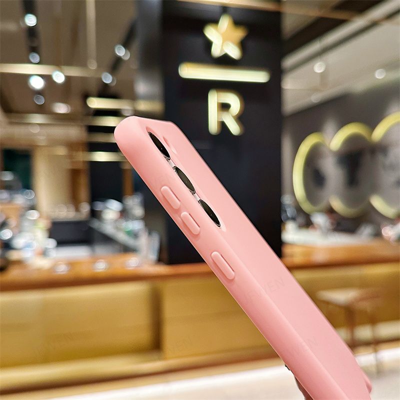 Étui de téléphone avec lanière et collier en bandoulière pour Samsung Galaxy S24 S23 S22 S21 S20 FE Plus Note 20 Ultra Coque arrière en silicone TPU souple_voghion.com