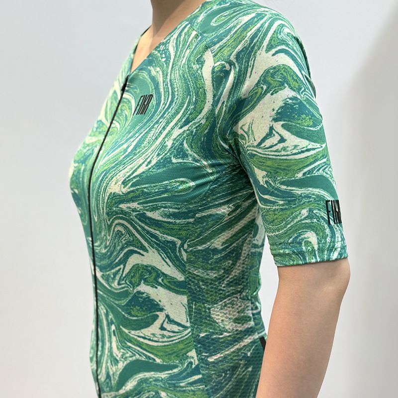 Maillot de cyclisme d'été FIKR, protection solaire, séchage rapide, respirant, unisexe, pour vélo de route_voghion.com