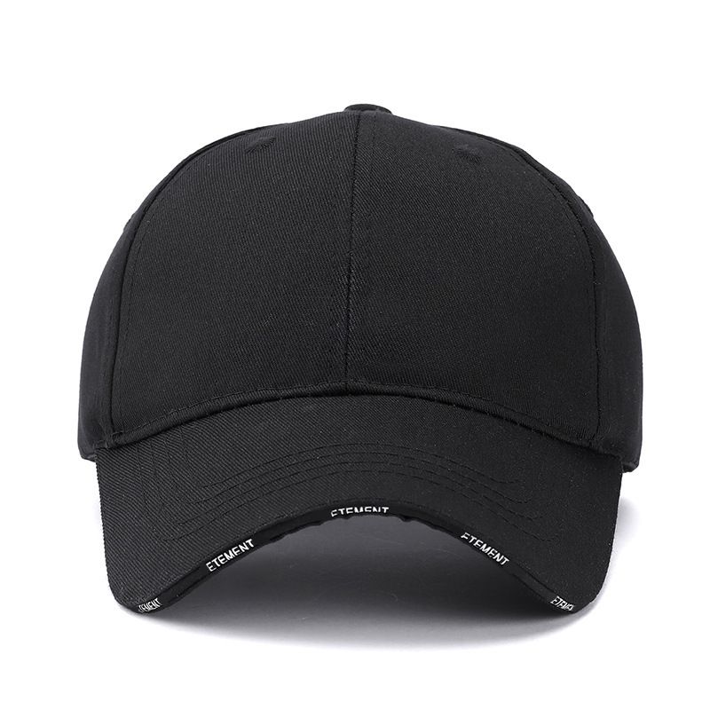 Summer Men's Plain Baseball Outdoor Hiking Sports Casual Versatile Trendy Sunshade Duckbill Cap Sun Protection Hat_voghion.com