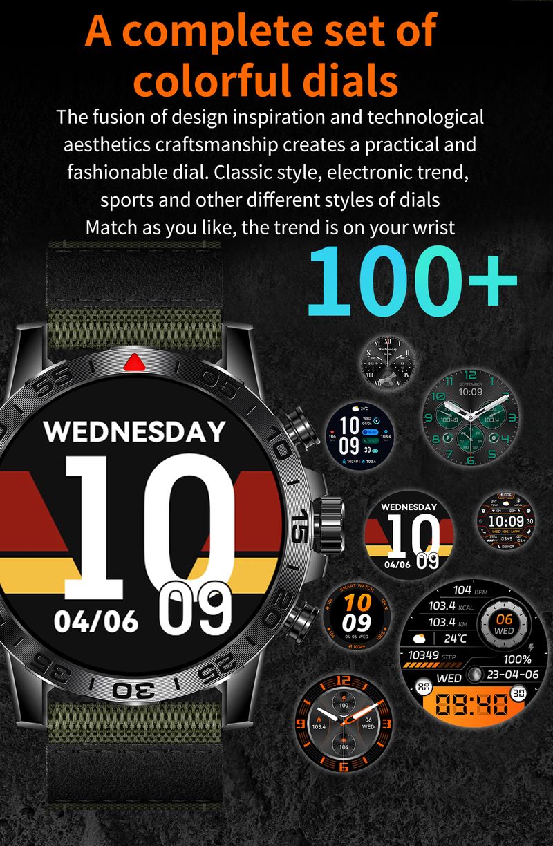 2025 Novo Original Bluetooth Chamada Relógios Inteligentes Esportes Fiess Homem Relógio Frequência Cardíaca Oxigênio No Sangue À Prova D'Água Smartwatches_voghion.com