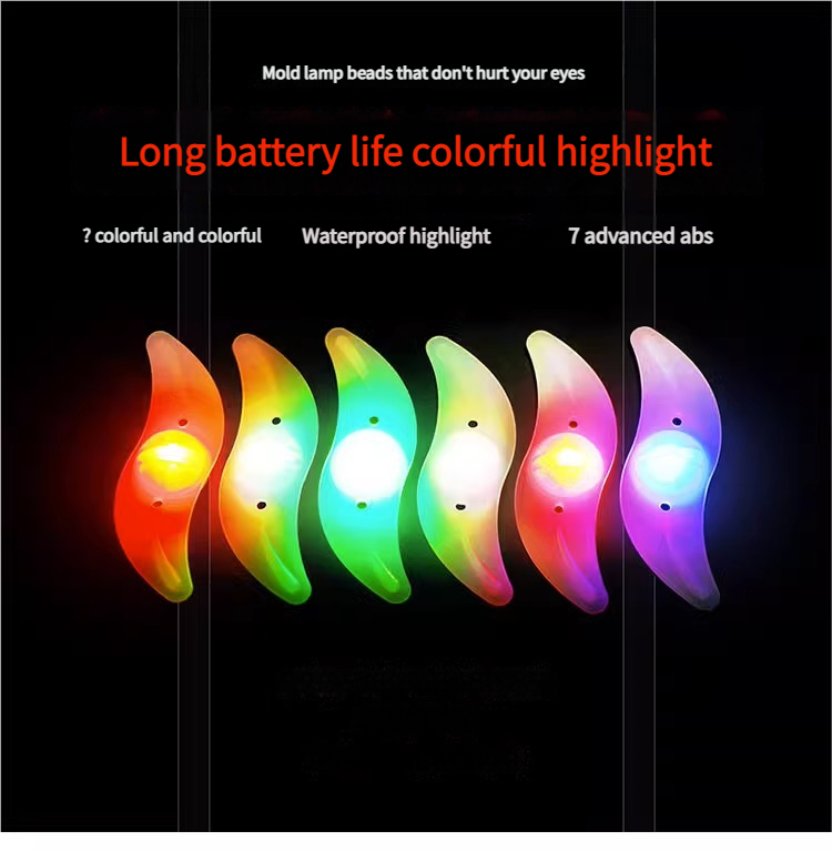 Raggi per bicicletta, mountain bike, foglia di salice, filo d'acciaio, ruota di fuoco colorata, luce in silicone, accessori per ciclismo_voghion.com