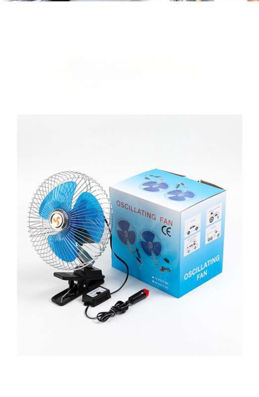 Ventilatore elettrico universale per auto, 24 V, 12 V, per il raffreddamento estivo degli interni._voghion.com