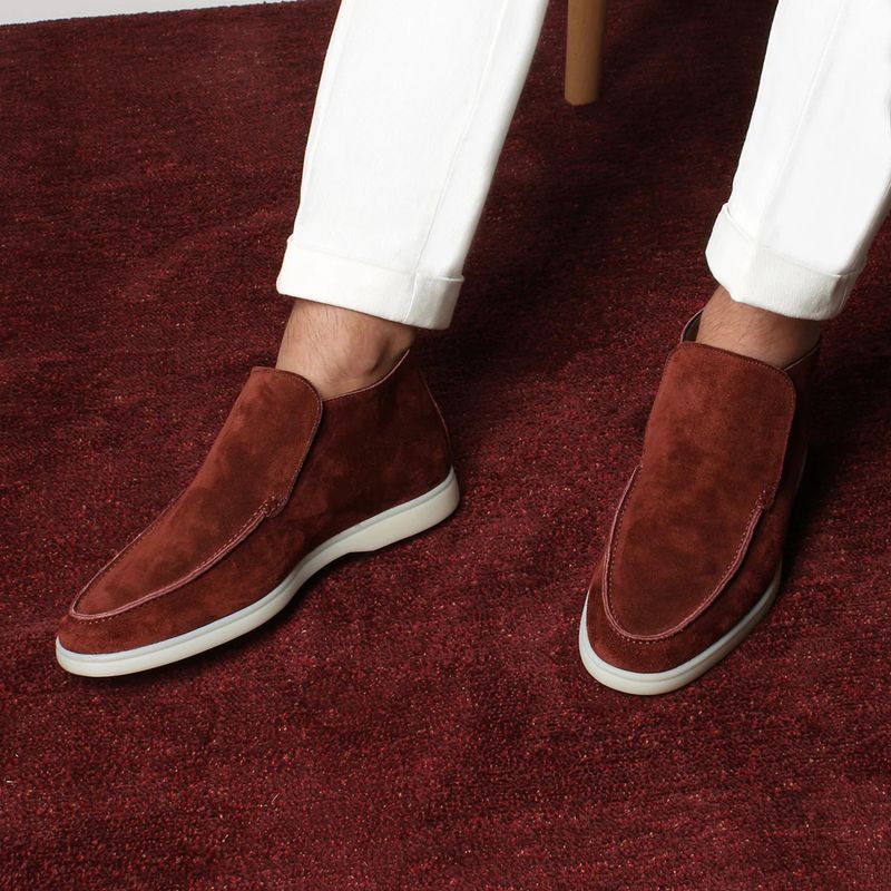 Unbeatable Quality 2024 New Men's Loafers British Lightweight Pea Shoes Size 48_voghion.com