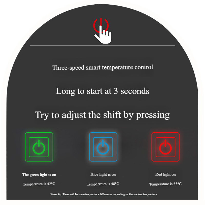 Winter smart charging heating scarf men and women USB plus electric heating warm neck cover outdoor cycling cold proof neck cover_voghion.com