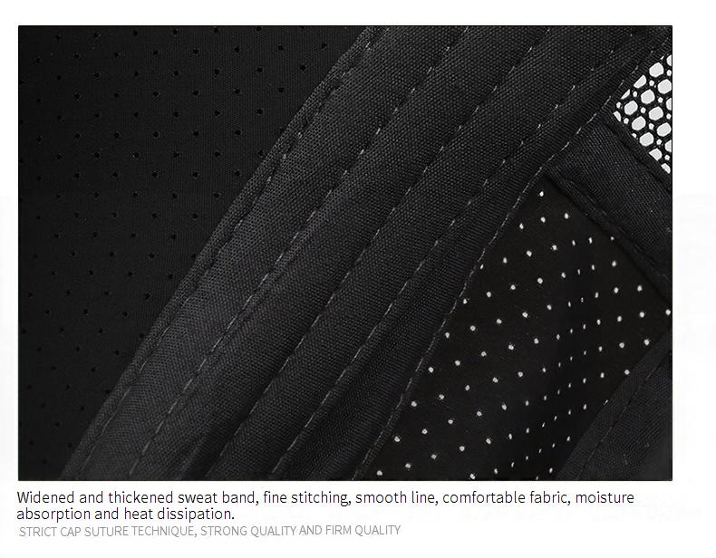 Sports Caps Quick Drying Flat Hat For Men In Spring And Summer Sun Protection Thin Breathable Mesh Versatile Outdoor Fishing Duckbill Hat_voghion.com