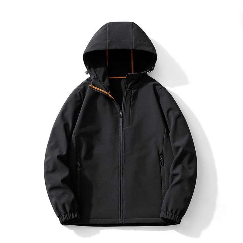 Softshell per uomo, antivento e impermeabile, autunno e inverno, foderato in pile, spesso, caldo, abbigliamento casual per esterni, escursionismo_voghion.com