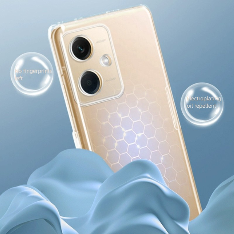 Védőtok Redmi Note 12R Pro 12 Pro Plus készülékhez, teljes lefedettségű, puha TPU kameralencse-védő tok Redmi Note 12S 12R Pro készülékhez_voghion.com