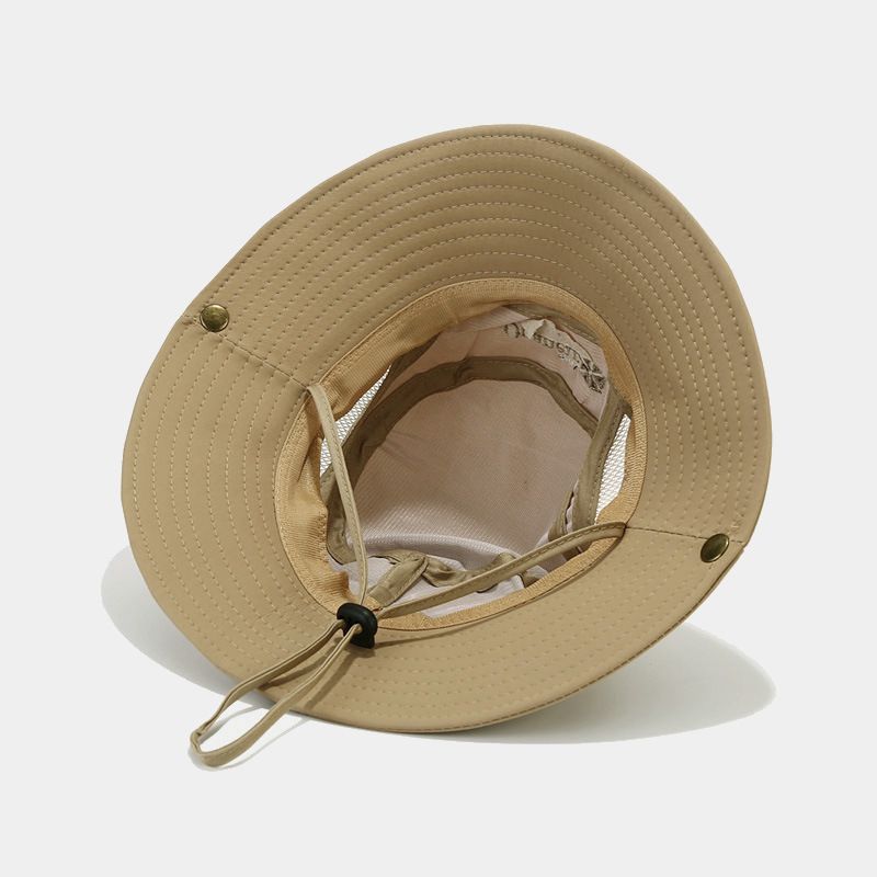 Hurtigtørkende hatt damenettskjøting pustende utendørs solbeskyttelse solhatt herre fiskehatt vanntett solhatt_voghion.com