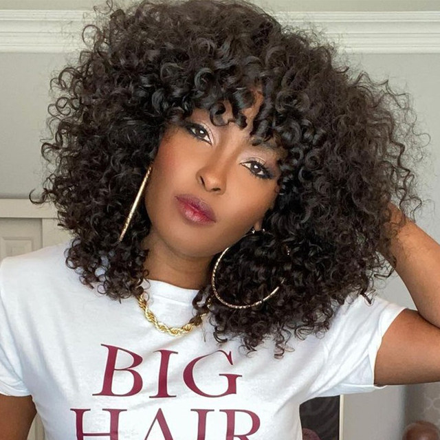 Īsas Bobs cirtaini cilvēka matu parūkas Remy Hair parūkas ar sprādzieniem, pilnas mašīnas izgatavotas 180% blīvuma parūkas sievietēm_voghion.com