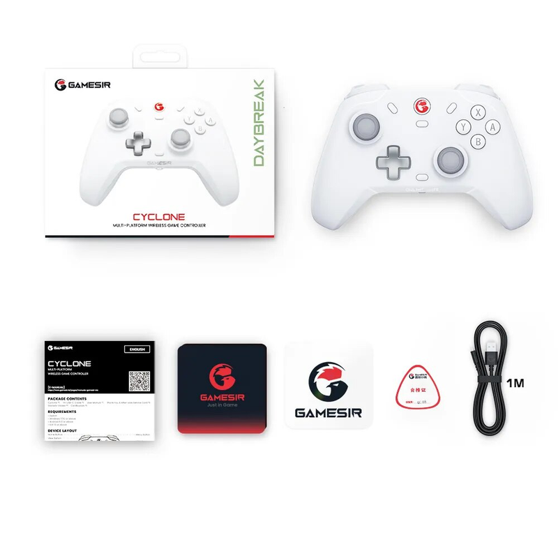 GameSir T4 yclone Pro Kablosuz Denetleyici Bluetooth Gamepad Hall Etkisi ile Nintendo Switch iPhone Android Telefon için_voghion.com
