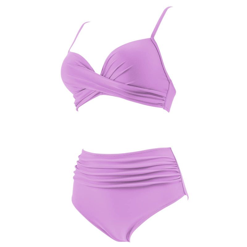 Vêtements pour femmes Maillot de bain deux pièces Maillot de bain bikini sexy Maillot de bain deux pièces pour vacances à la plage_voghion.com