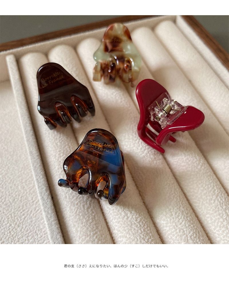 Piccola molletta per osso carina, piccola molletta laterale, temperamento retrò con acido acetico, accessori per capelli con clip a forma di otto sulla fronte_voghion.com