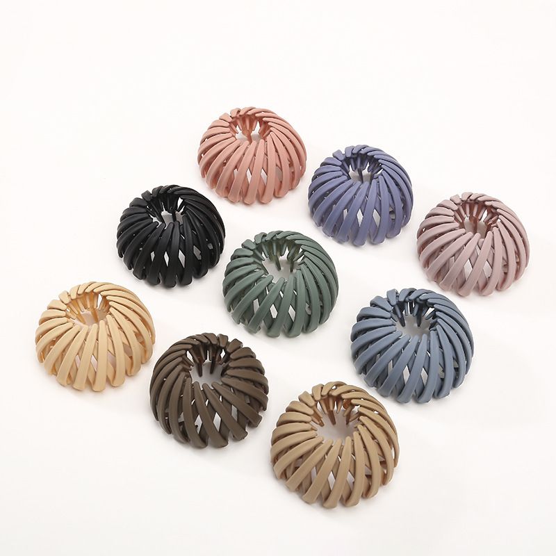 Korean Ball Decoration Bird's Nest Ring Lazy Hairpin Hair Curler High Ponytail Fixed Artifact Grab Clip_voghion.com