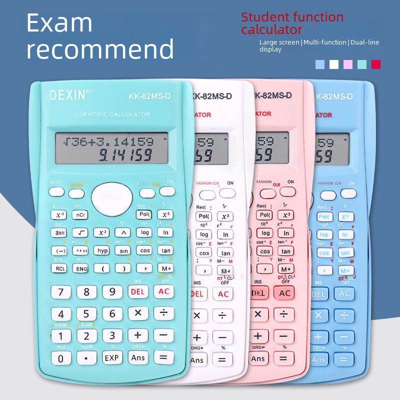 82Ms Funktionsrechner Farbrechner Schülerprüfungsfunktion Flip-Computer_voghion.com