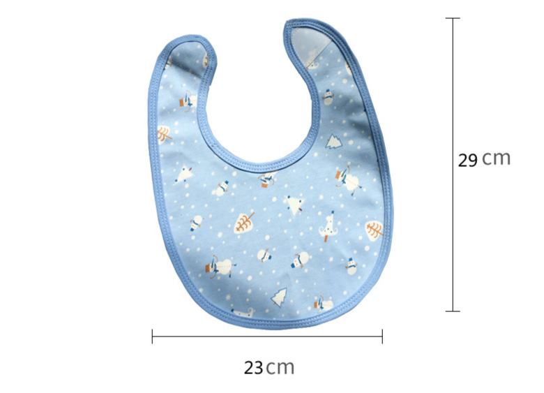 Klasse A Export Baby Wasserdichte Lätzchen Für Jungen Und Mädchen U-förmige Lätzchen Lätzchen Doppelschicht Baumwolle Vier Jahreszeiten Kinder Großhandel_voghion.com