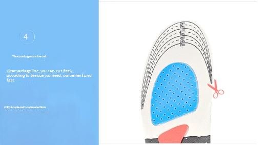 Breathable Moisture-Wicking Shock-Absorbing Gel Insoles For Men & Women - EVA Memory Foam Cushion For Running, Basketball, Hiking_voghion.com