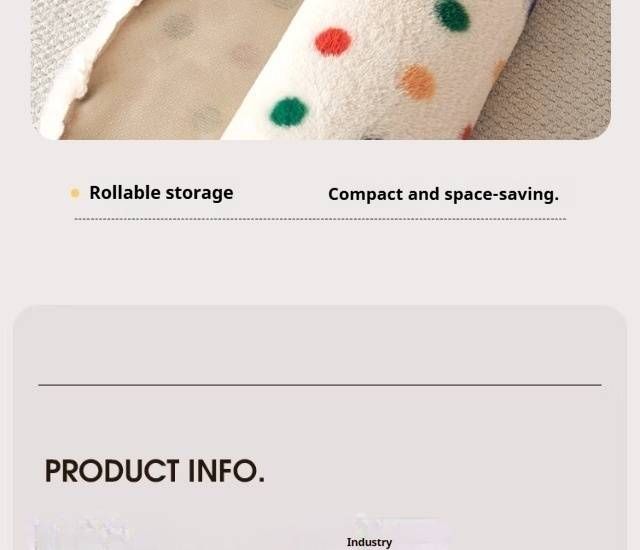 Polka Dot Plush Sofa Cover – Non-Slip Irregular Shape Couch Protector, Soft Winter Decor For Sectional/Loveseat/Single Sofa_voghion.com