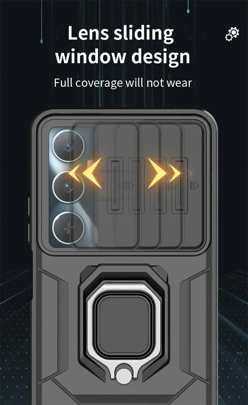 Armor Protective Case For OnePlus Nord 4 CE4 3 Lite N30 SE 5G 12R 11R Cover Shockproof Ring Magnetic Holder Coque Fundas Capa_voghion.com