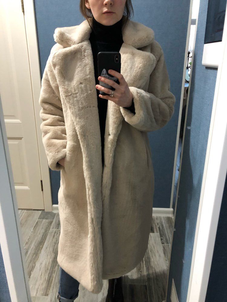 Cappotto lungo da donna in pelliccia sintetica effetto velluto – Giacca invernale in peluche stile visone con fodera in cotone (13 colori, 5 taglie)_voghion.com