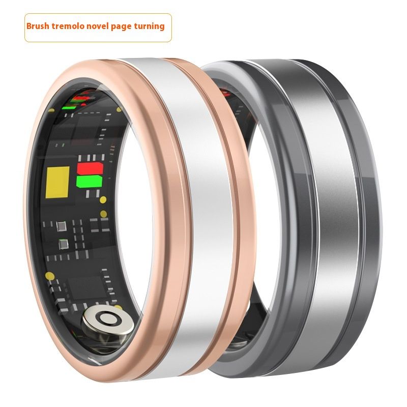 R18 viedais gredzens Žestu vadība Īsa romāna lappuses pāršķiršana Fotografēšana Dziļuma regulēšana Ūdensizturīgs Daudzfunkcionāls sporta režīms_voghion.com