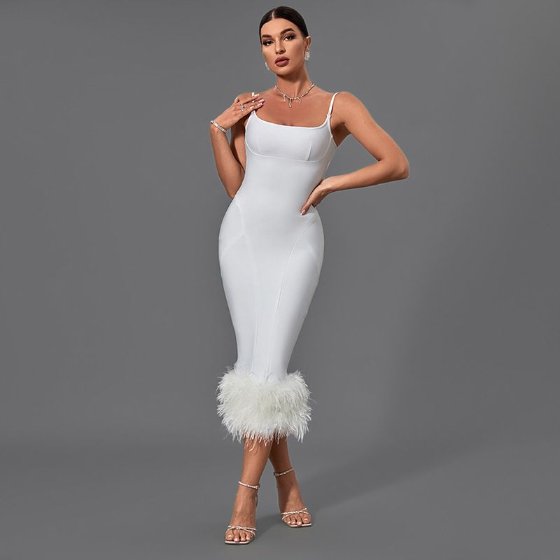 Abito da sera sexy con fasciatura da donna_voghion.com