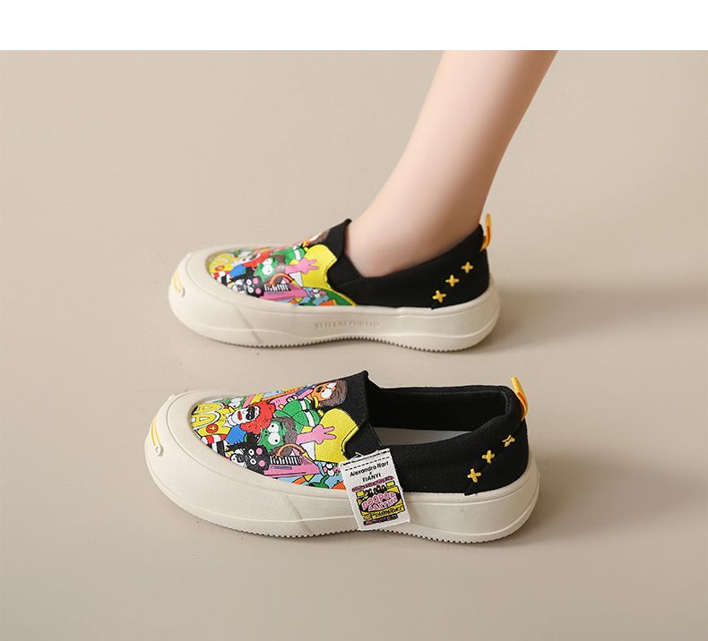 Frühlings- und Sommerschuhe, weiche und dicke Sohle, geeignet für Schwangere, Lazy Step, Freizeitschuhe,_voghion.com