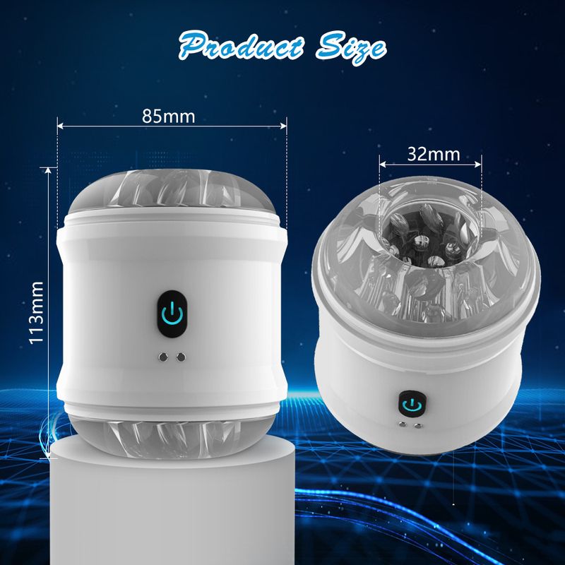 Lulu Cup 10-frekvens magnetisk sugekop opladning dobbeltpass vibration træningsmasturbator flykop voksen_voghion.com