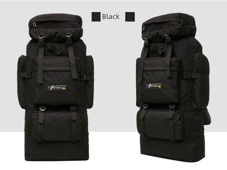100L Thickened Expansion Large Capacity Backpack Lage Outdoor Camping Camouflage Shiralee Travel Big Bag_voghion.com