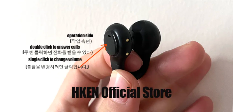 High Quality Bone Conduction Wireless Headphones Bluetooth Gaming Headsets Noise Canceling Sport Earphones for xiaomi iphone_voghion.com