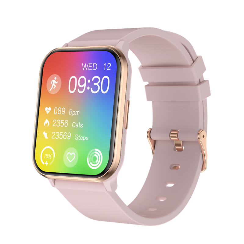 NOVO smartwatch de 1,99", unissex, rastreador de condicionamento físico com rastreador de calorias, pedômetro, mais de 100 modos de exercício_voghion.com