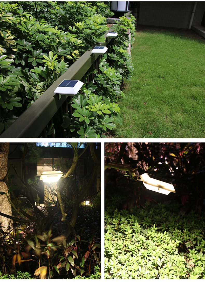 Zonne-energie buitenlamp 10led licht menselijk lichaam inductie vierkante wastafel zonne-dakrandlamp wandlamp_voghion.com