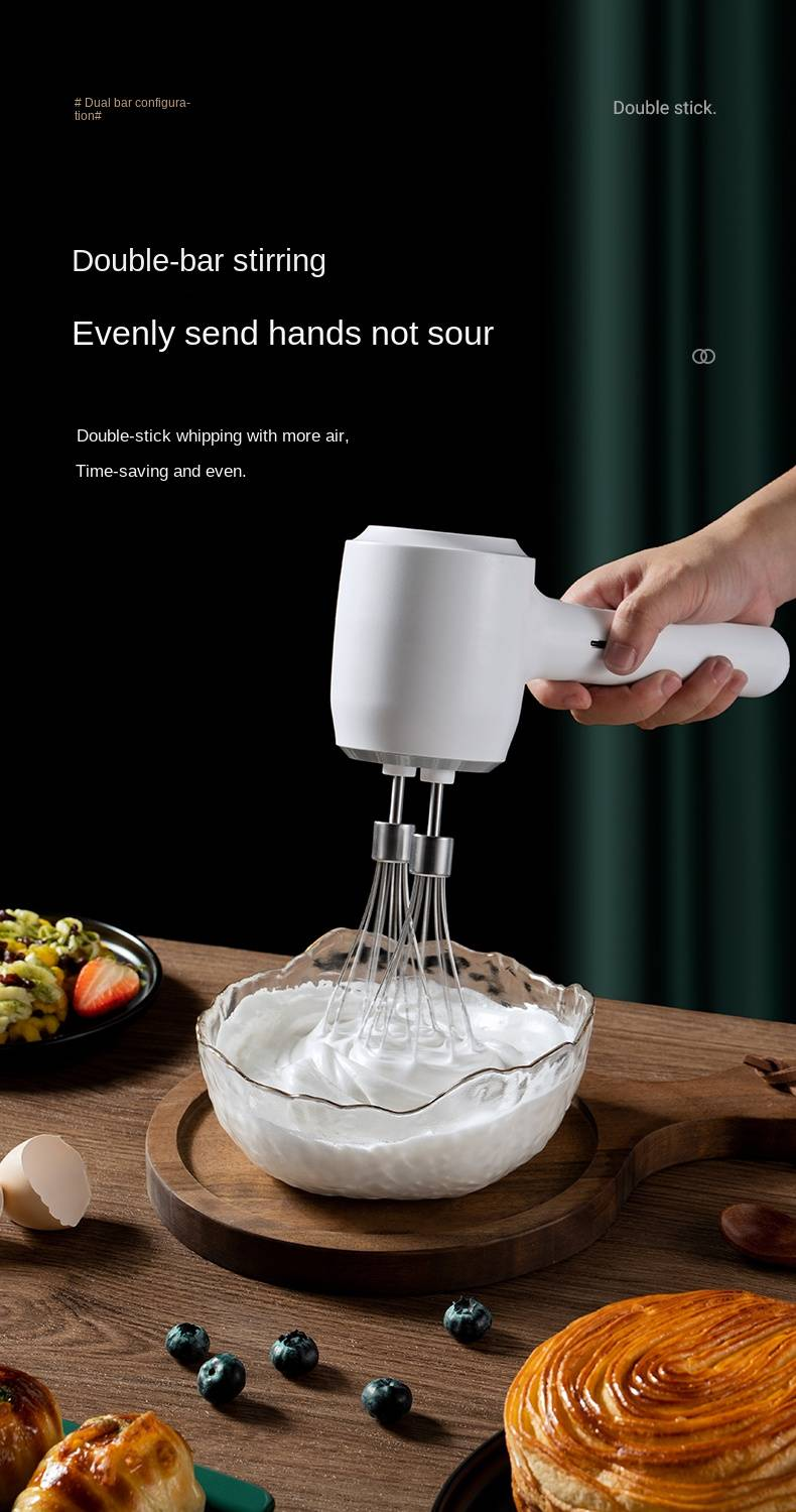 Frullino per le uova Huaxing DDQ-006 (doppio stelo)_voghion.com
