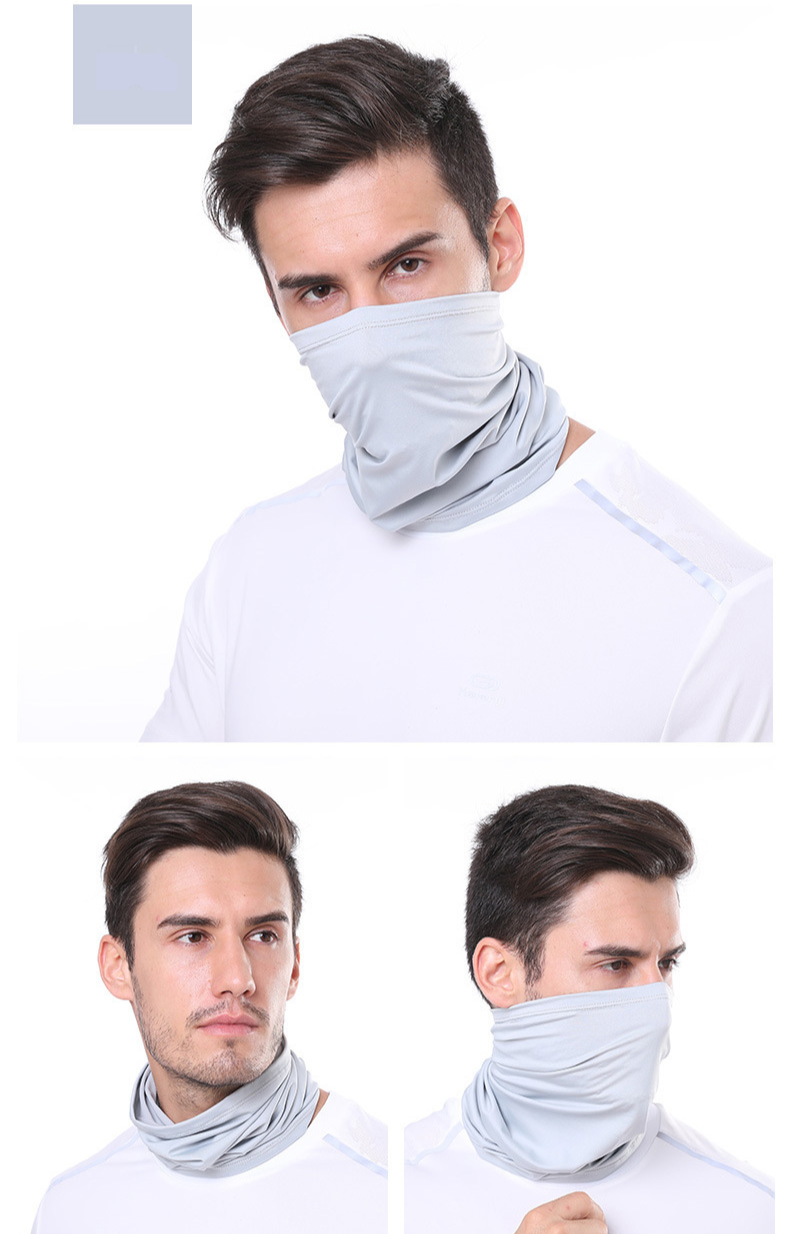 Cycling Face Mask Summer Versatile Magic Headscarf Quick Drying Ice Silk Sunscreen Scarf Sports Breathable Outdoor Cycling Mask_voghion.com