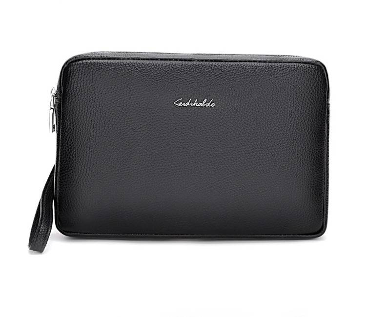 Bolso de mano para hombre, bolso de muñeca, bolso portátil para hombre, bolso de negocios informal sencillo, ligero, de gran capacidad, bolso para teléfono móvil de alta gama._voghion.com