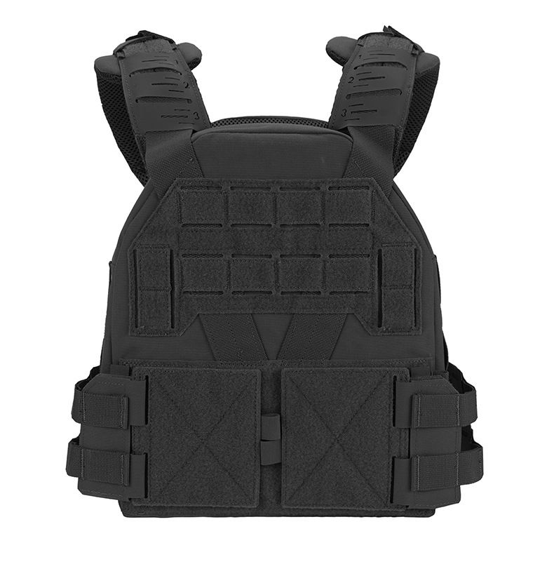 KZ Tactical Vest With Quick-Release System – Modular MOLLE Plate Carrier For Outdoor Training & Fitness (CP Camo/Tan, One Size Fits All)_voghion.com