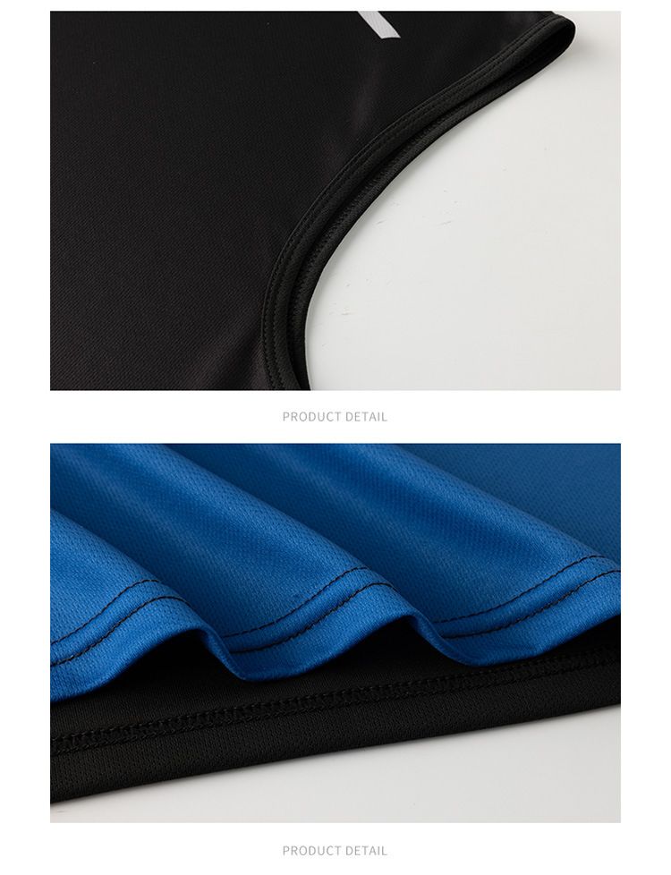 Sportanzug Herren Sommer Herren Freizeitanzug Bedruckter Farbverlauf Lockerer Zweiteiliger Anzug Atmungsaktiv Schnelltrocknende Weste Shorts Herren_voghion.com